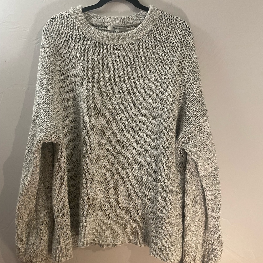 Madewell Cotton Sweater.